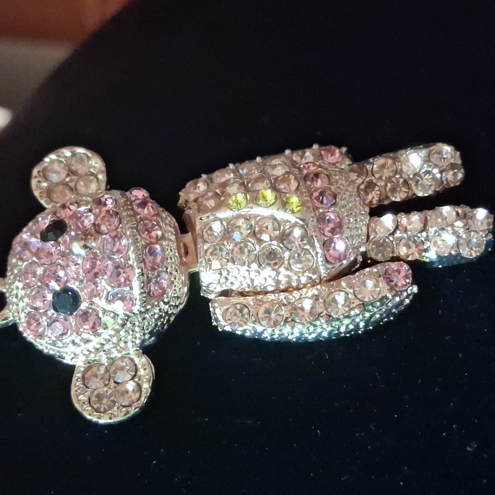 Blingy Keychain Articulated Monkey - Picture 4 of 9